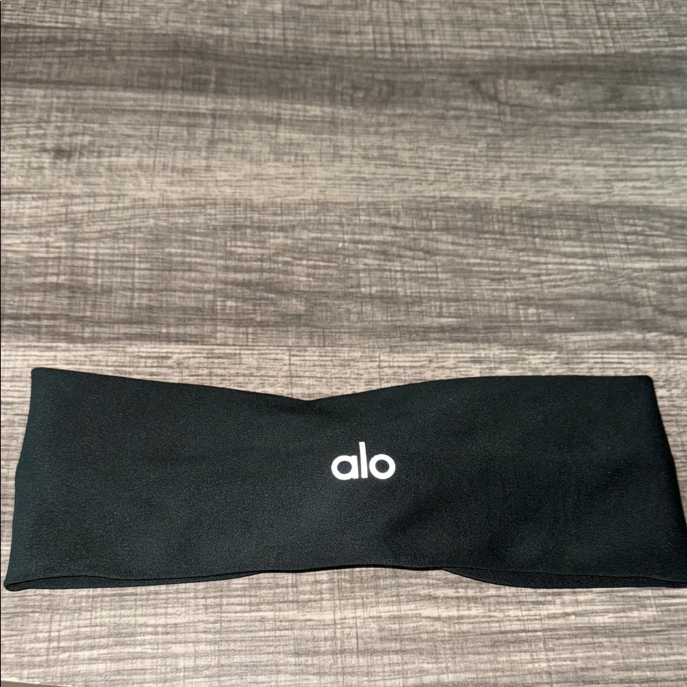Alo Charcoal Green Headband